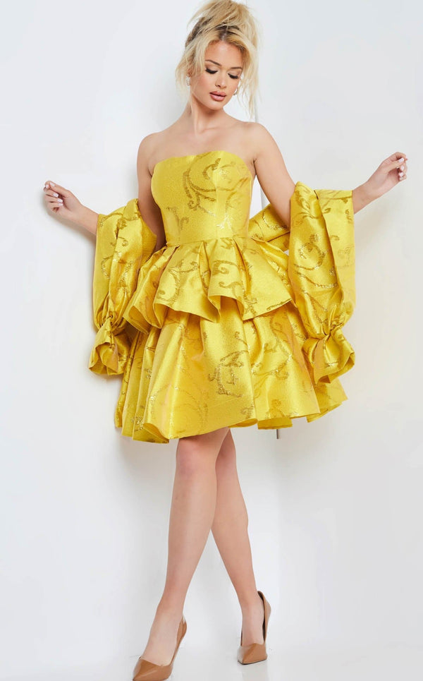 Jovani 23743 Dress Yellow
