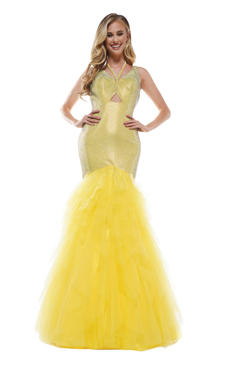 Colors Dress 2377 Dress Yellow