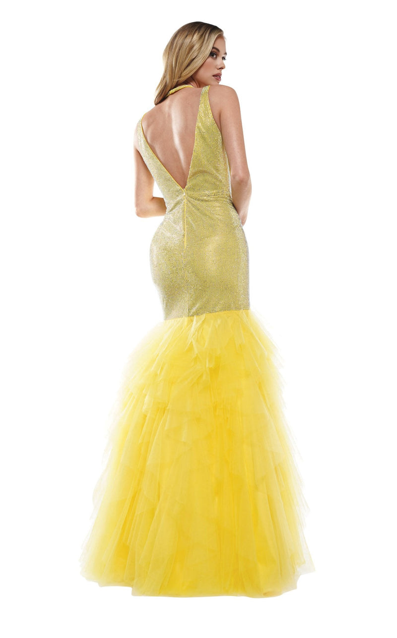Colors Dress 2377 Dress Yellow