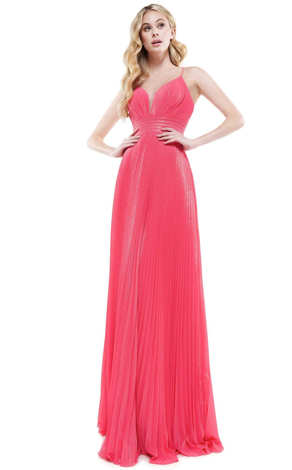 Colors Dress 2399 Hot Coral