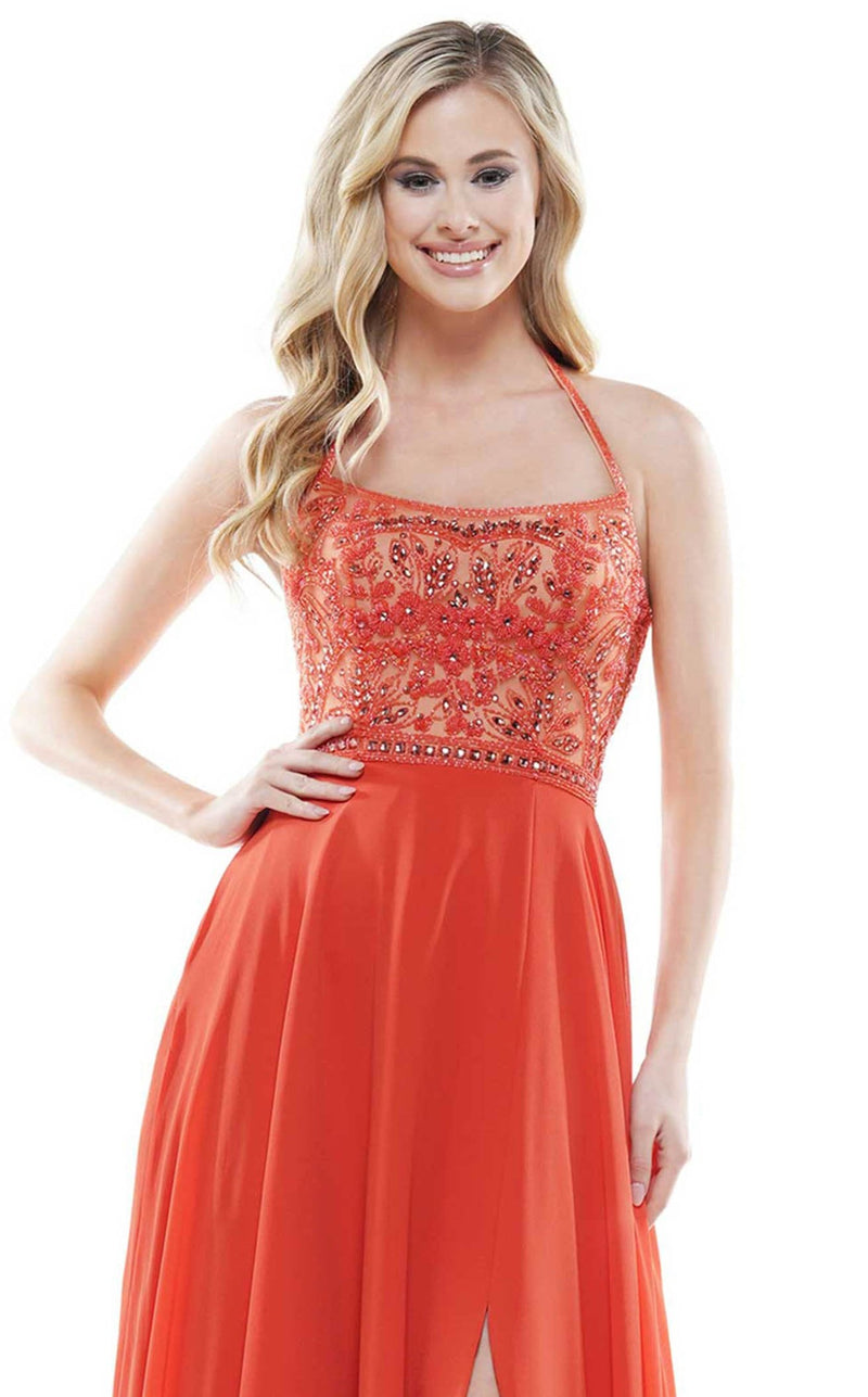 Colors Dress 2414 Orange