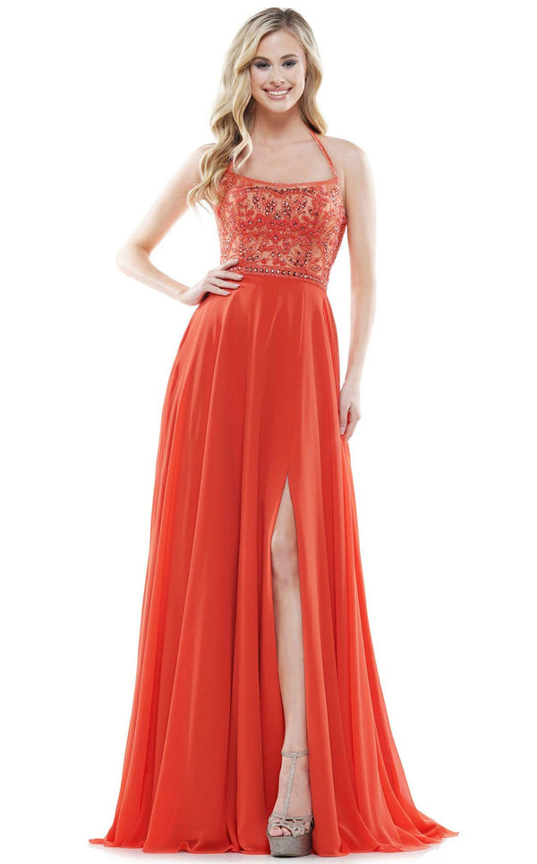 Colors Dress 2414 Orange