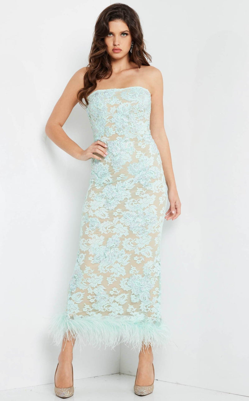 Jovani 24256 Dress Aqua