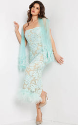 Jovani 24256 Dress Aqua