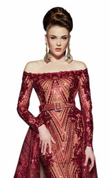 MNM Couture 2440 Burgundy