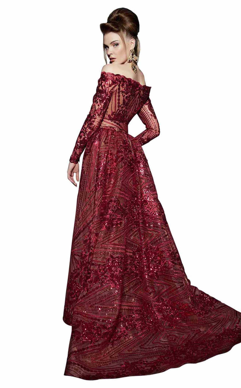 MNM Couture 2440 Burgundy