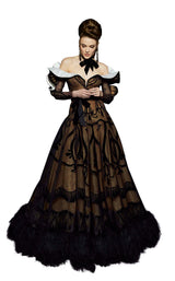 MNM Couture 2459 Black/White