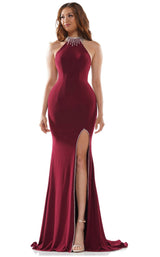 Colors Dress 2488 Wine