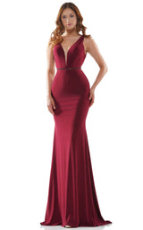 Colors Dress 2492 Wine