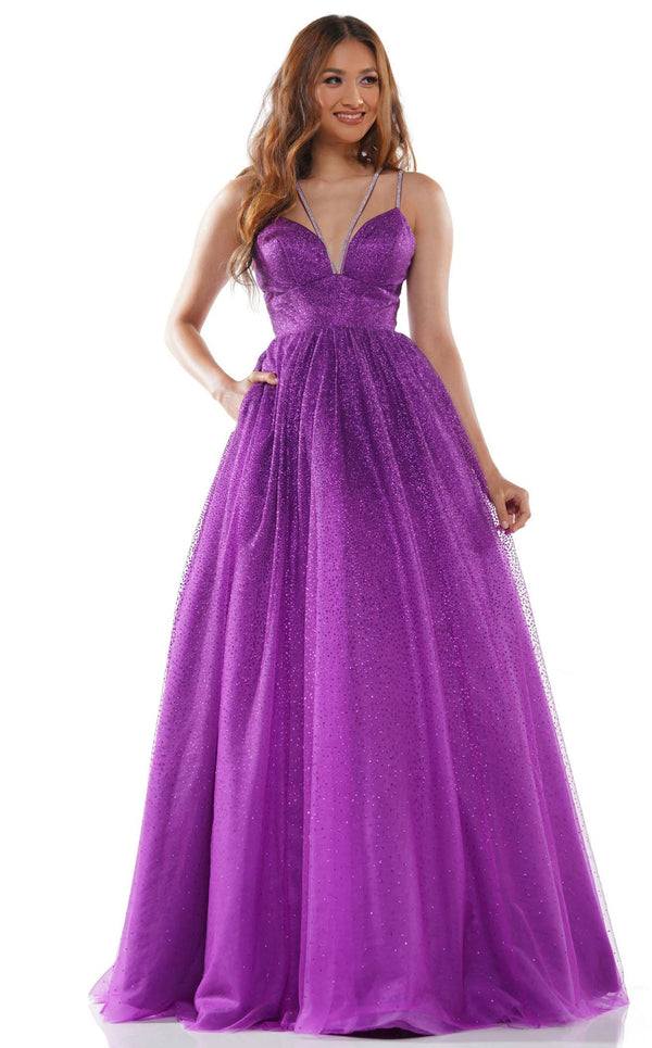 Colors Dress 2495 Purple