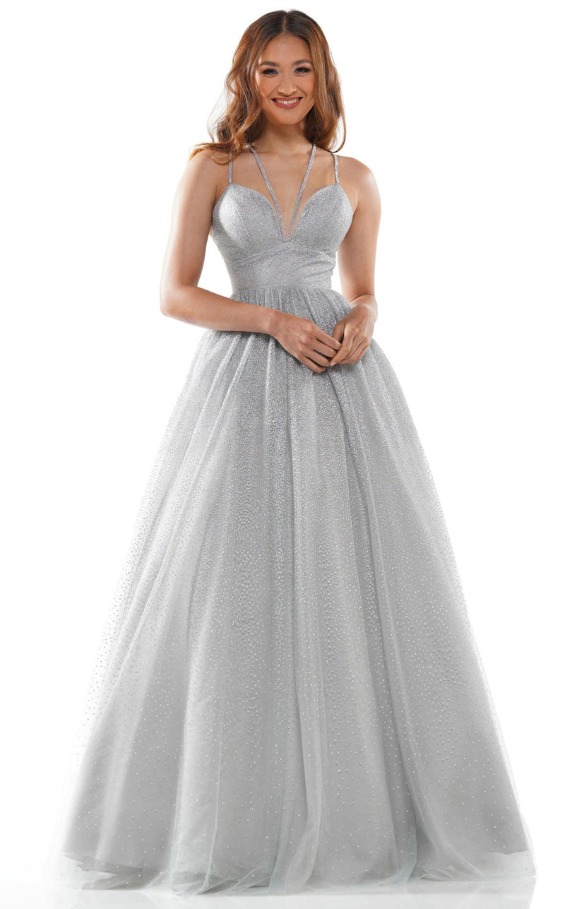 Colors Dress 2495 Dress Silver-Multi