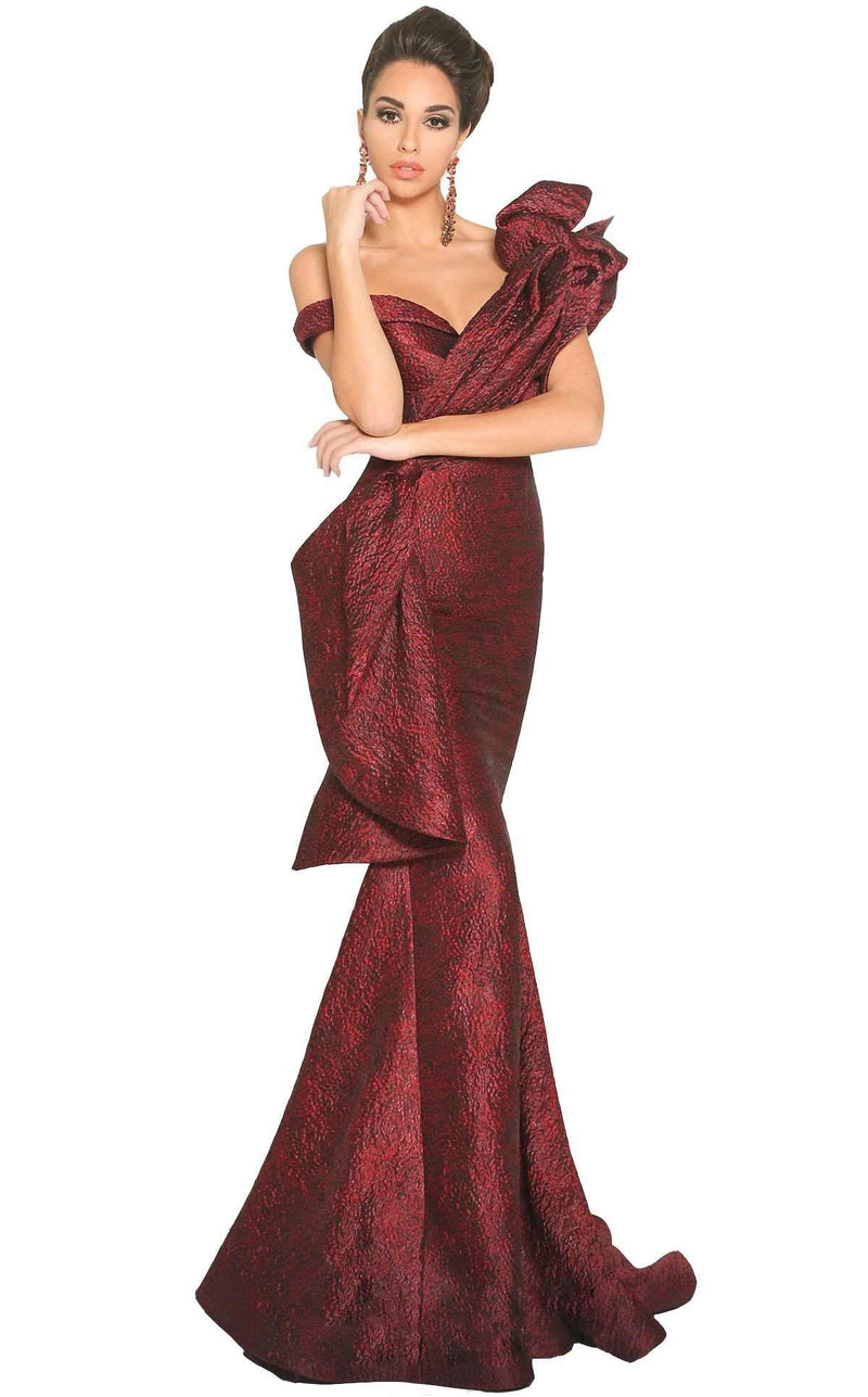 MNM Couture 2519 Burgundy