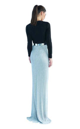 Mac Duggal 25242I Silver