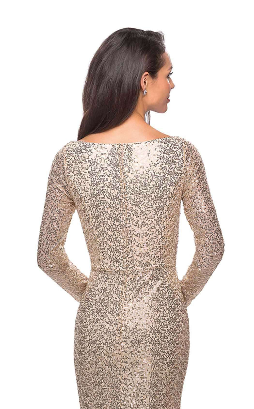 La Femme 25331 Prom Dress - Light Gold | NewYorkDress