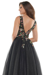 Colors Dress 2549 Dress Black-Red