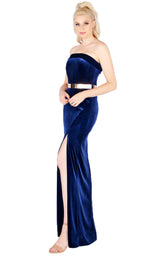Mac Duggal 25635L Midnight Blue