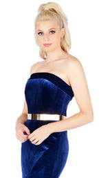 Mac Duggal 25635L Midnight Blue