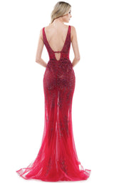 Colors Dress 2563 Wine