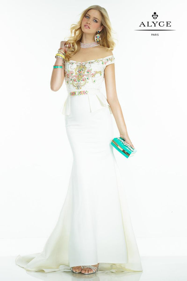 Alyce 2563 Diamond White/Multi