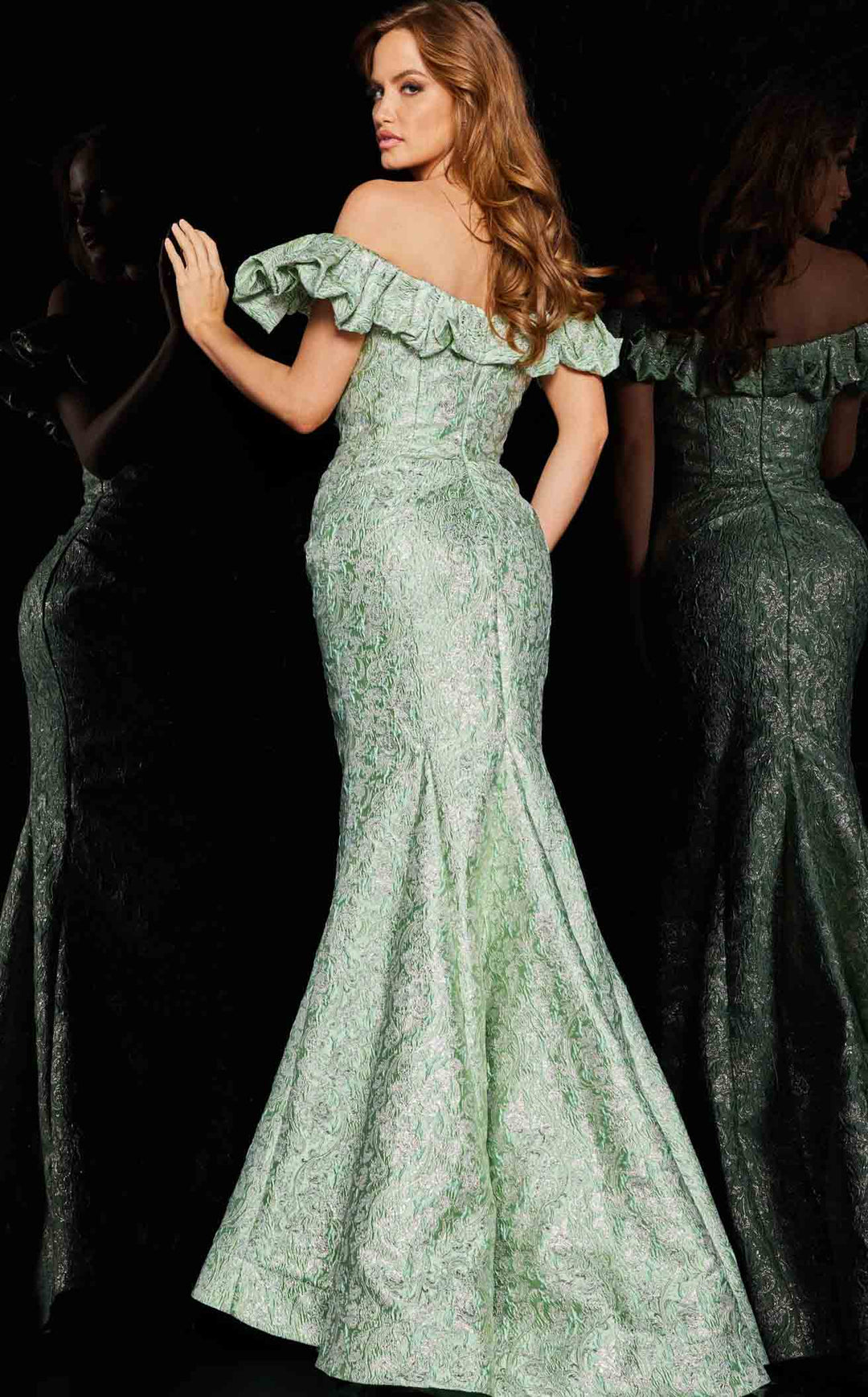 Jovani 25674 Dress Mint