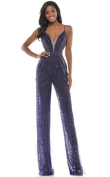 Colors Dress 2567 Jumpsuit Navy
