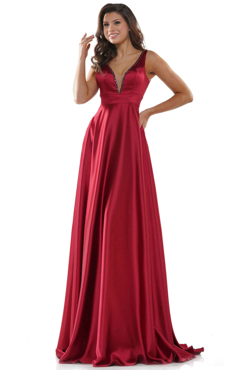 Colors Dress 2578 Garnet