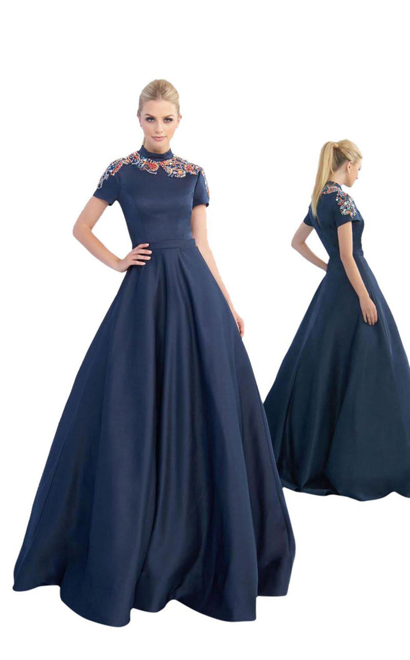 Mac Duggal 25809I Midnight