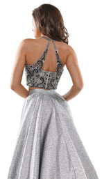 Colors Dress 2587 Black/Silver
