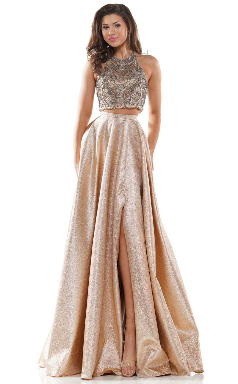 Colors Dress 2587 Gold