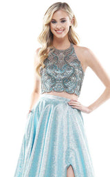 Colors Dress 2587 Light Blue