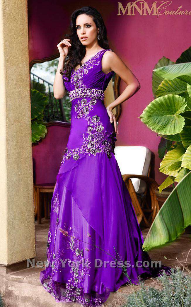 MNM Couture 6687 Purple