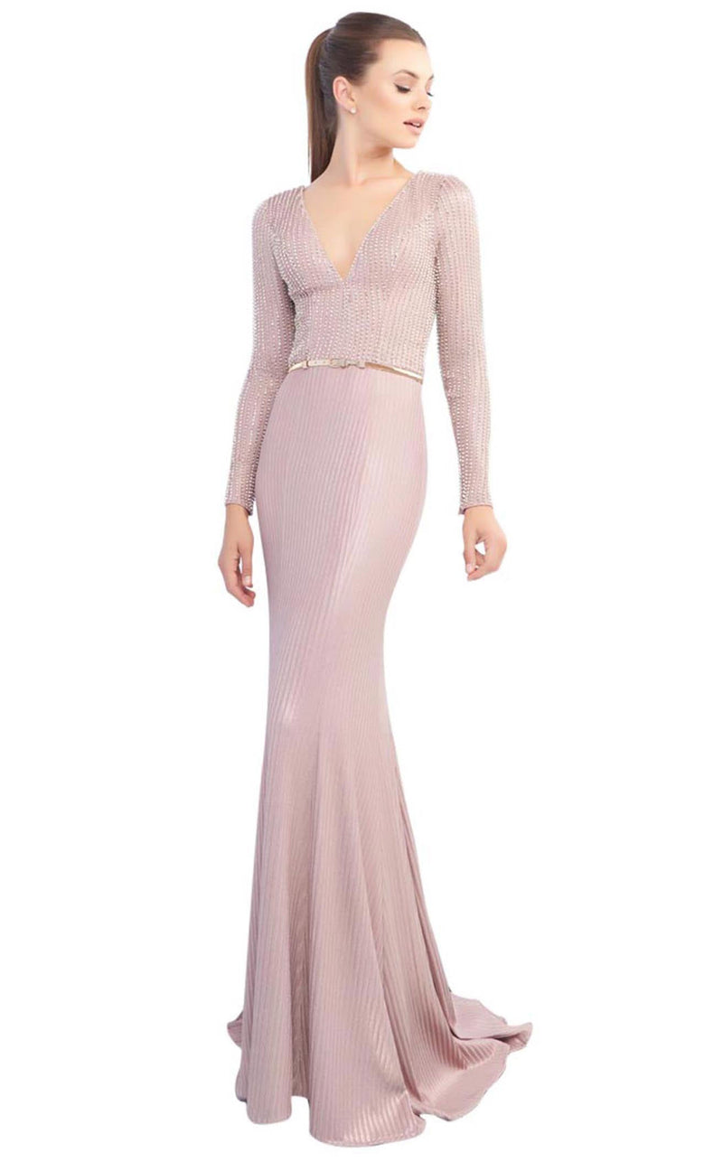 Mac Duggal 25935I Rose/Pink