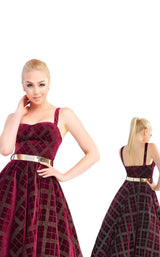 Mac Duggal 25949I Bordeaux