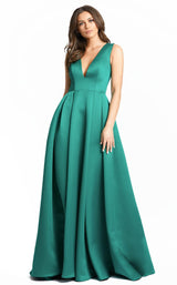 Mac Duggal 25953i Emerald Green