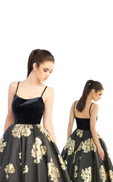 Mac Duggal 25955I Black/Gold