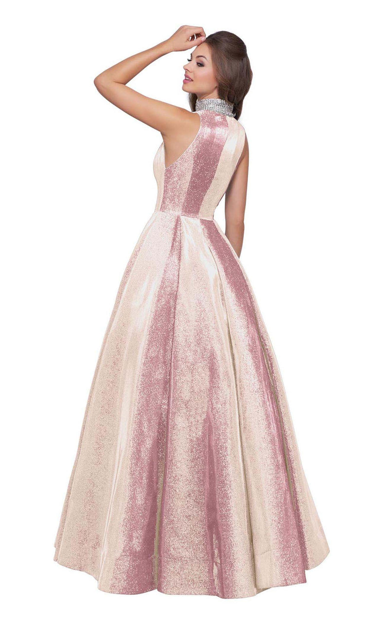 Mac Duggal 25957I Pretty-In-Pink