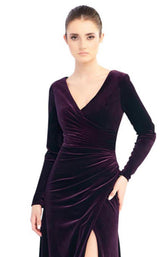Mac Duggal 26007I Eggplant