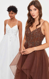 Tiara 260154 Bronze-Brown and Ivory