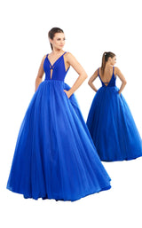 Mac Duggal 26028I Sapphire