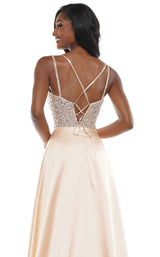Colors Dress 2604 Dress Champagne