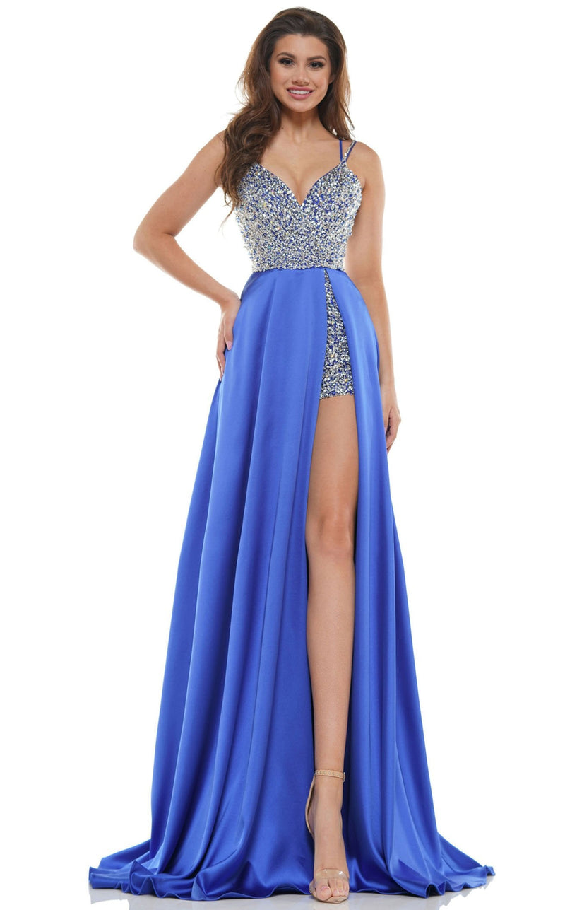 Colors Dress 2604 Dress Royal