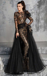 MNM Couture 2604 Black/Gold