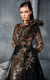 MNM Couture 2604 Black/Gold