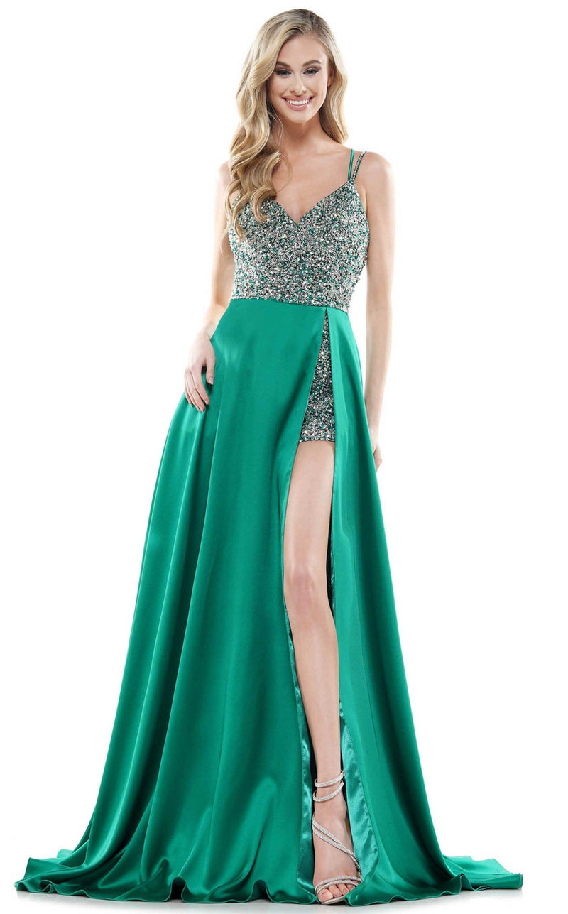 Colors Dress 2604 Kelly Green
