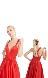 Mac Duggal 26053I Deep Red