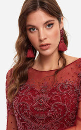 Tiara 260574 Burgundy