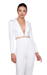 Mac Duggal 26071I White