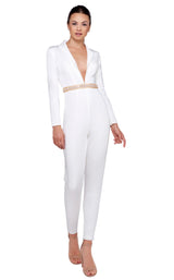 Mac Duggal 26071I White