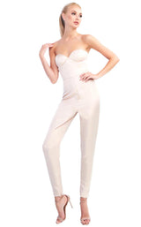 Mac Duggal 26085I Rose Gold