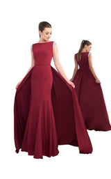Mac Duggal 26088I Deep Red